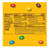 M&M'S Peanut Milk Chocolate Candy, 62 oz